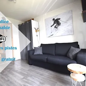  Appartement Au Pied Des Pistes B31, Chaleureux 4 Pers, Vue Sur La Vallée Imprenable Avec Wifi, Draps Non Compris France
